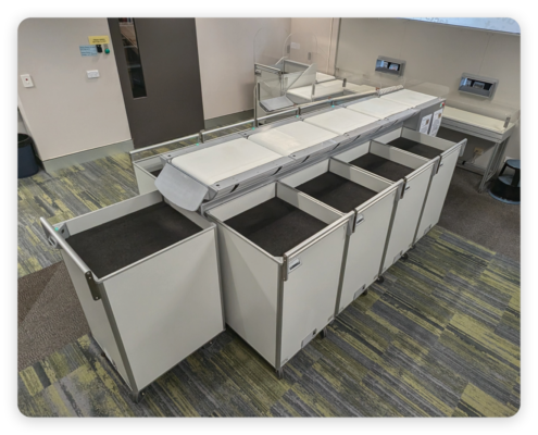 library automatic sorter